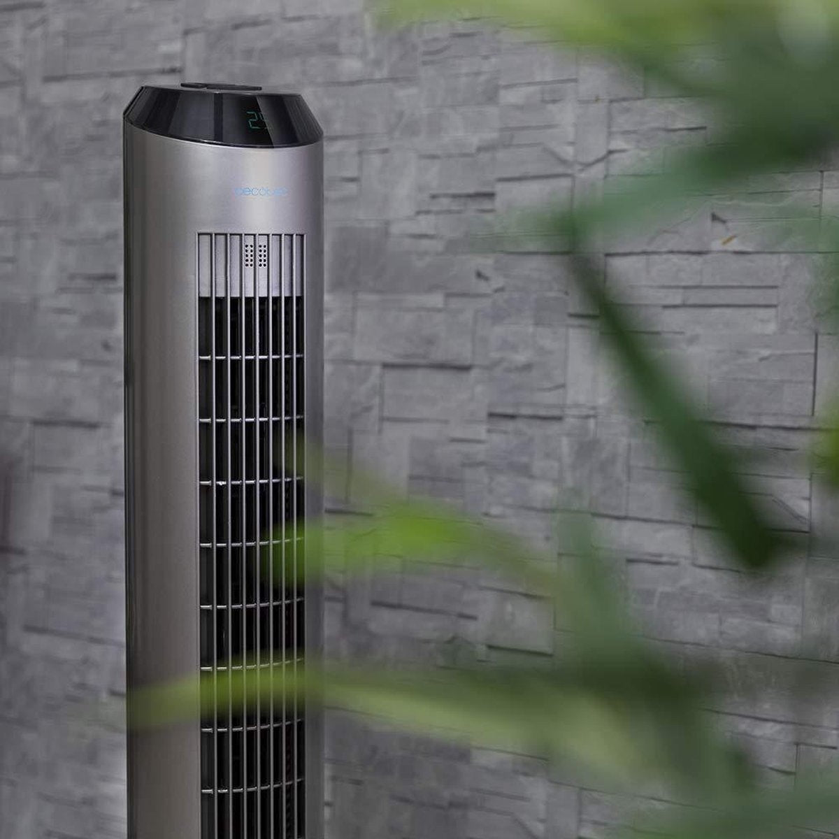 Ventilateur de tour EnergySilence 8190 Skyline Ionic - Noir - 96 cm de haut