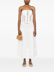 Ulla Johnson Jupe Harlow Blanc