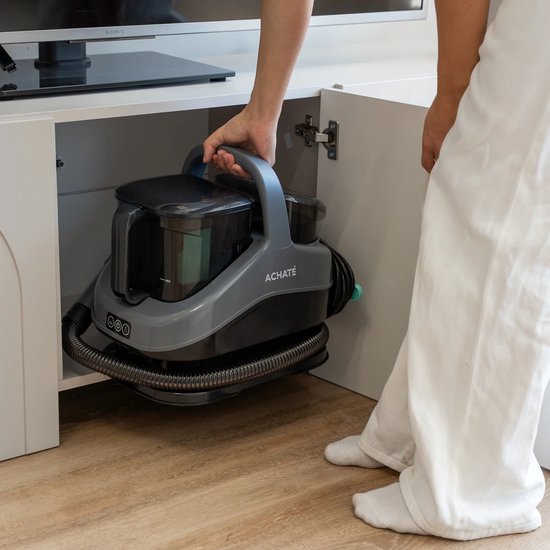 Achaté Nettoyeur de taches PRO - Nettoyeur de tapis à vapeur et eau chaude - Nettoyeur à vapeur - Nettoyeur de canapé - Nettoyeur de siège - Nettoyeur de meuble - Nettoyeur de matelas - Nettoyeur de siège de voiture - Nettoyeur de textile - Machine de net