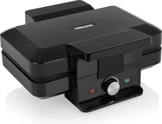 Gaufrier Tristar - WF-1165 - 1 000 W - 2 gaufres - Revêtement antiadhésif - Sans PFAS