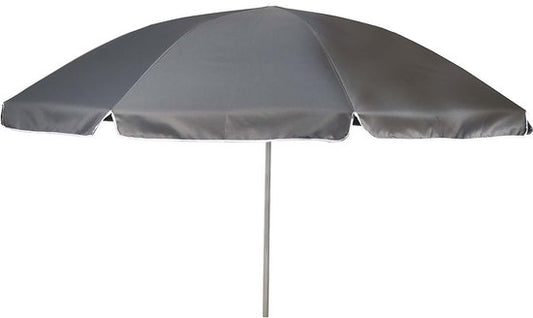 Bo-Camp - Parasol - Avec bras articulé - Ø 200 cm - Gris
