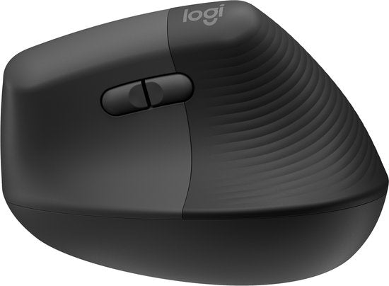 Logitech Lift - Souris ergonomique verticale - Pour droitiers - Gris foncé