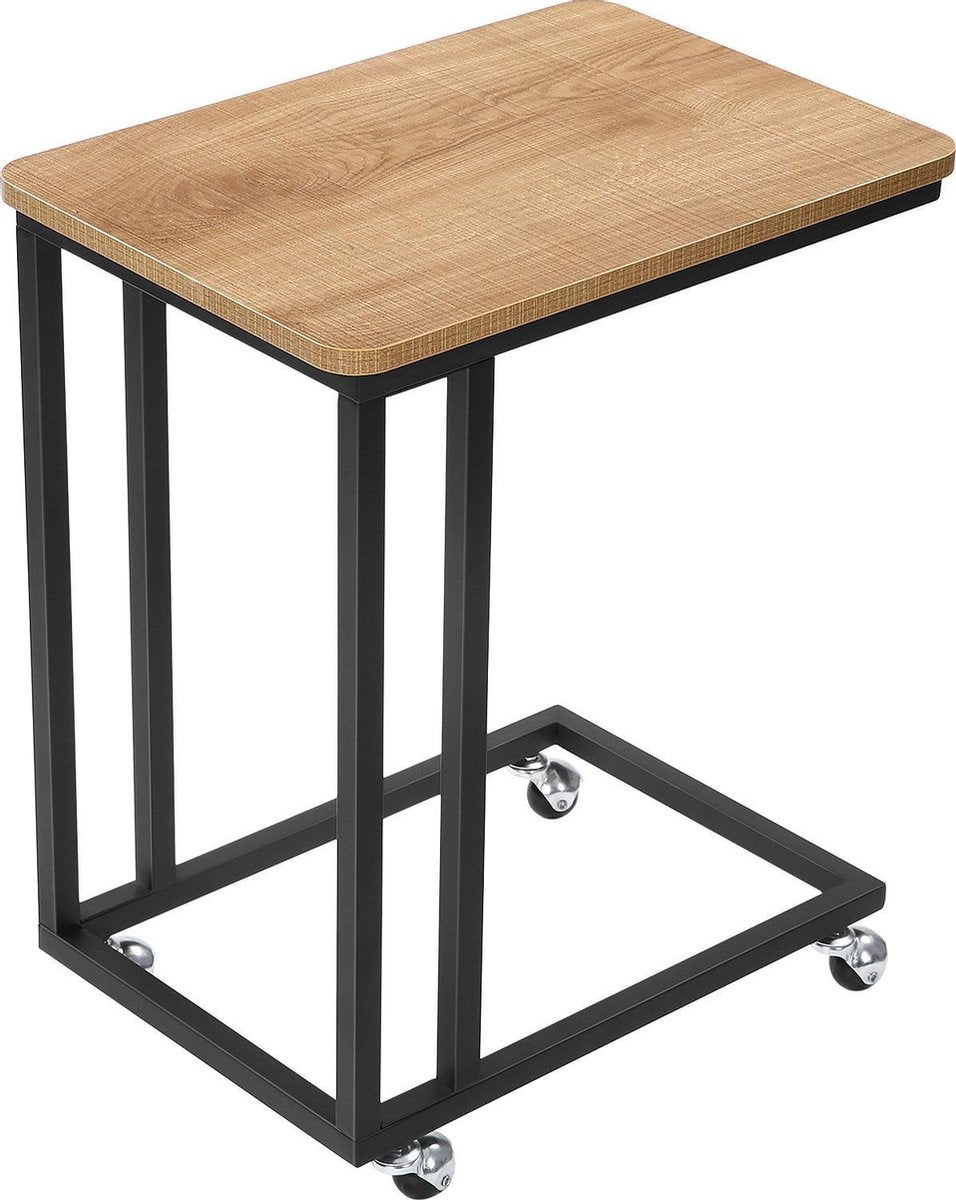 O'DADDY® Table d'appoint - 50 x 35 x 55 cm - bois de manguier