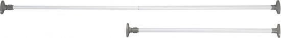 Tringle à vêtements Wenko Herkules 80-145 cm, acier inoxydable, blanc