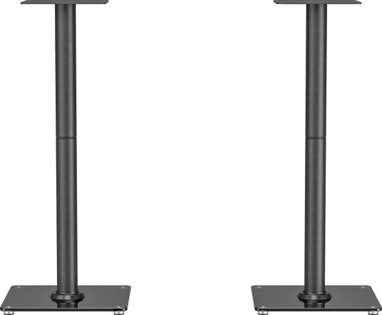 VDD Gaming Speaker Stand - Universal Speaker Stand - Floor Stand - Speaker Stand - set of 2 pieces - 76.5 cm high - 25 kg load capacity