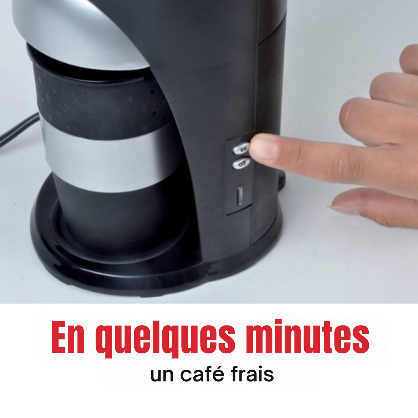 Cafetière portable - All Ride - Machine à café - pour camion - 24 Volt - Mug inclus