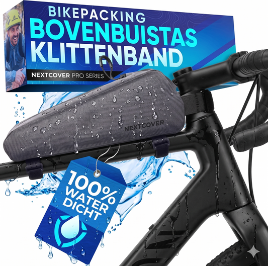 Sac de cadre Nextcover Bikepacking - 46 cm - 3,6 L - Imperméable - Noir