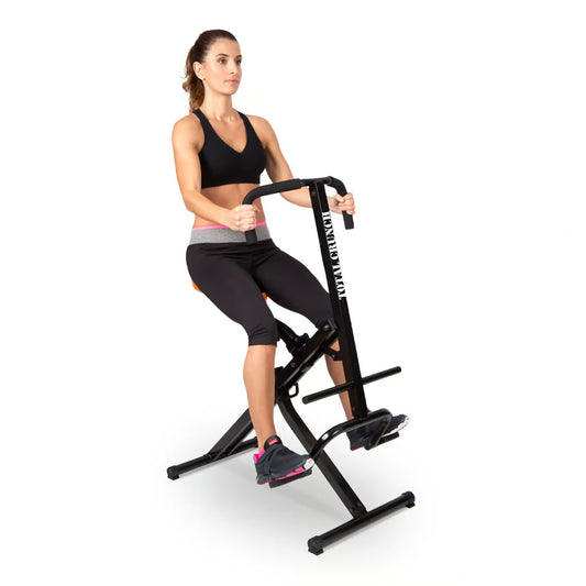 Appareil de fitness Total Crunch - Entraînement complet du corps - Design compact - Programme d'entraînement inclus