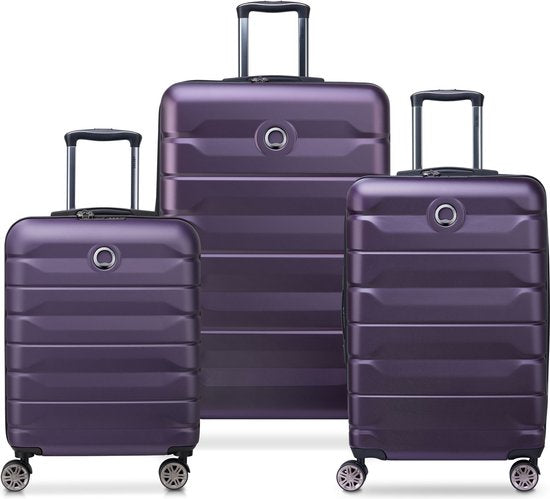 Set de valise DELSEY PARIS Air Armour - 55cm - Dark Purple