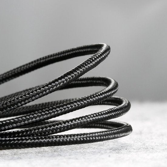 Baseus - Câble universel USB vers Micro USB - Compatible notamment avec les appareils Samsung et autres - 2 mètres - 1,5 A - Noir/Rouge