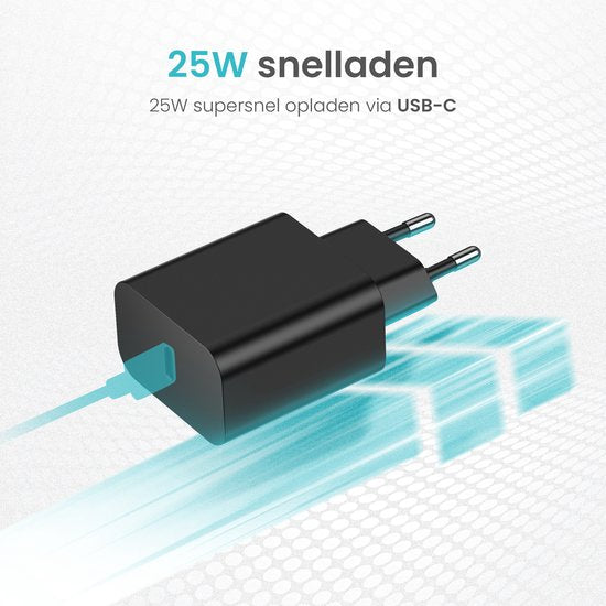 Wurk - Adaptateur pour chargeur rapide - Convient à Samsung - Chargeur rapide 25W - Chargement rapide