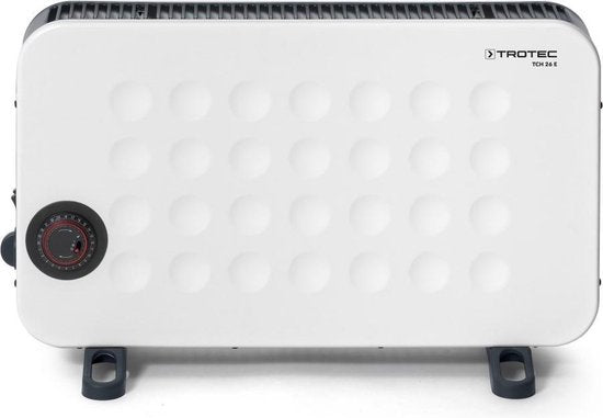 TROTEC Chauffage électrique - Convecteur - TCH 26 E - minuterie - programmable - 3 réglages - protection contre la surchauffe - protection contre le gel