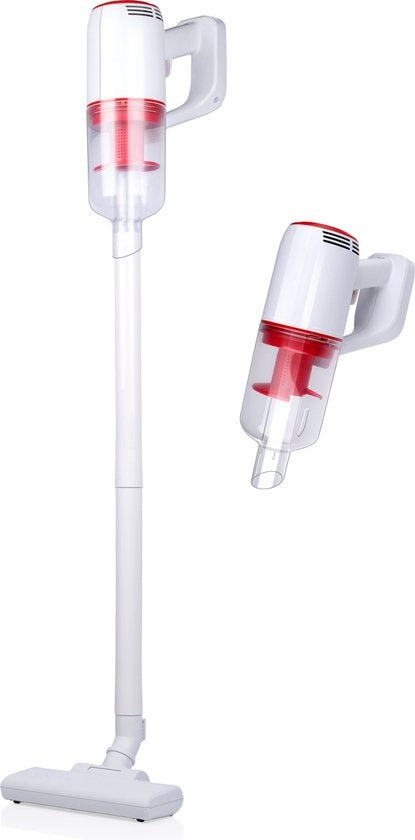 Dirt Devil 2-in-1 Aspirateur à manche sans fil DD9001 - Aspirateur à poussière - 80W - avec accessoires - sans sac