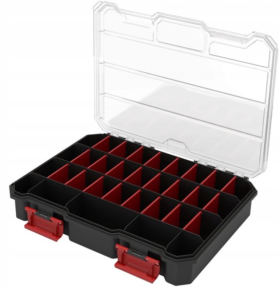Organiseur Qbrick Compact L Noir - Idéal pour les petites pièces