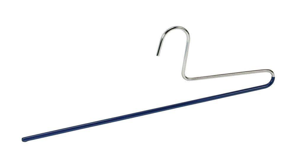 Cintre pour pantalon Wenko Baggy, bleu foncé - Métal - Antidérapant - 34,5 cm