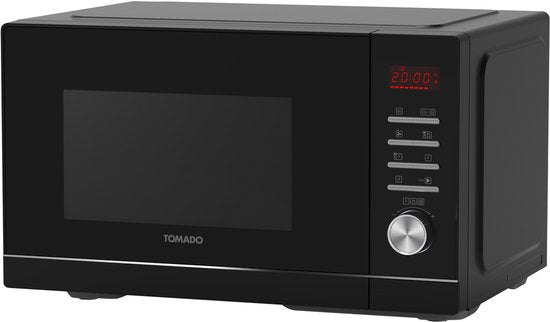 Tomado TMC2302B - Micro-ondes combiné - Pose libre - 23 litres - Air chaud - 5 modes micro-ondes - Affichage digital