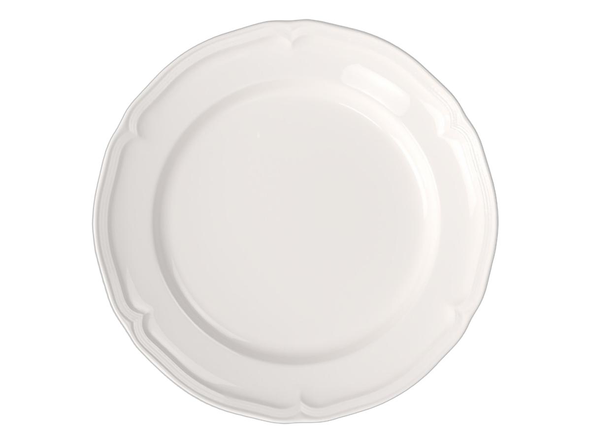 Assiette plate Villeroy Boch Manoir - Ø 26 cm - Lot de 6 - Blanc
