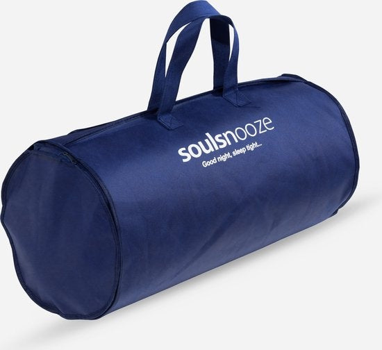 Soulsnooze® - Couette de luxe 4 saisons 240 x 220 - Couette double - Couette d'appoint - Réglable d'un côté à l'autre - Essai de 30 jours de sommeil - Qualité hôtelière - Anti-allergique - Couette d'été et d'hiver
