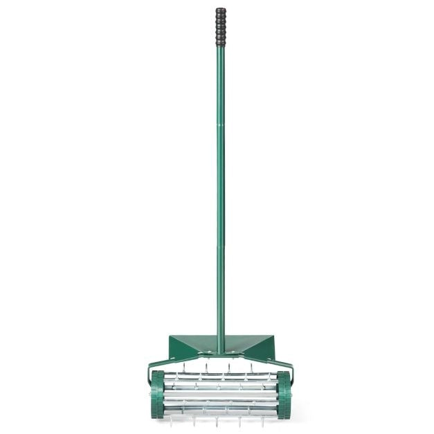 Coast Lawn Aerator Modèle à main - 46 cm - Avec manche long