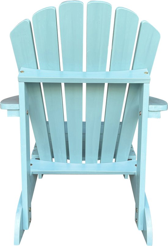 Chaise AXI Carmen Adirondack – Chaise longue en bois avec accoudoirs – Dossier haut - 90,5 x 78,4 x 93 cm