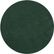 Tapis rond Tectake Soft Zone Ø 120 cm – Vert – Ultra-doux et lavable
