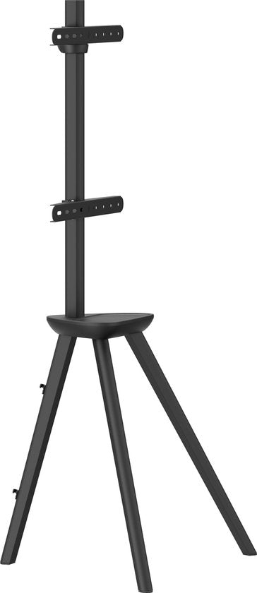 VDD TV Stand - Floor Stand - Studio Tripod - Easel Design - Jusqu'à 65 pouces - Noir