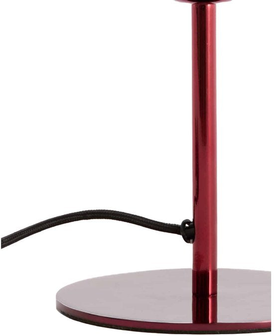 Lampe de table Light & Living Cedillo - Rouge - 18 x 28 cm