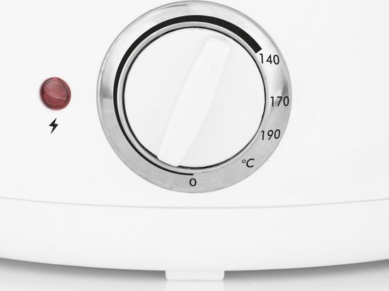 Friteuse Tristar 1,5 litre - FR-6941 - Friteuse 1 000 W - Revêtement antiadhésif - Blanc