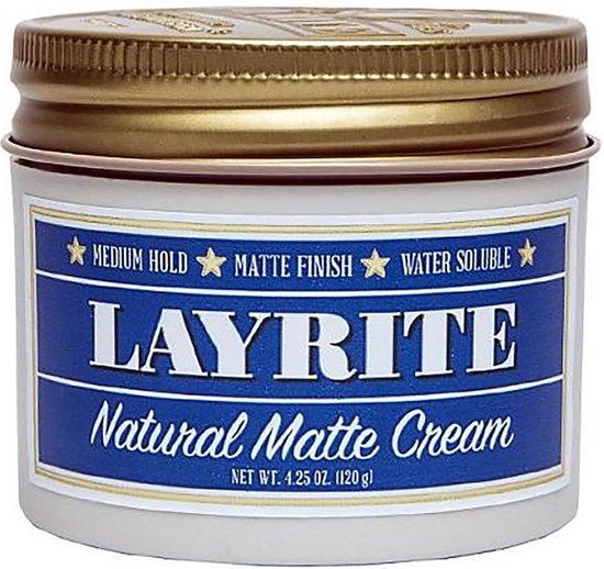 Layrite - Crème mate naturelle - 120 g