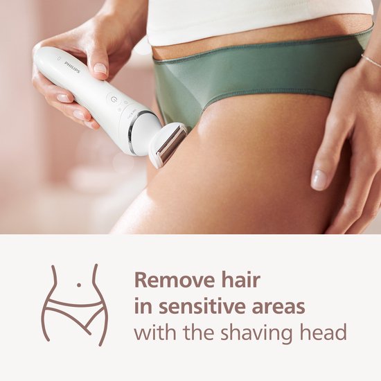 Philips Beautyset 9000 – Épilateur complet, épilateur pour le visage et appareil de pédicure pour une peau lisse - BRE770/92