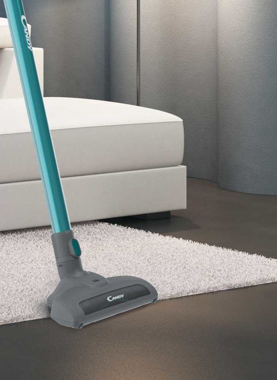 Candy ALL SURFACES 10 CAS10GC 011 Aspirateur sans sac à batterie, pour poussière et textiles, sans sac, 0,7 l, Titanium