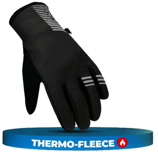 Gants d'hiver Mivelo - Noir - Taille L - Avec 3M™ Thinsulate™ & Thermo-Fleece