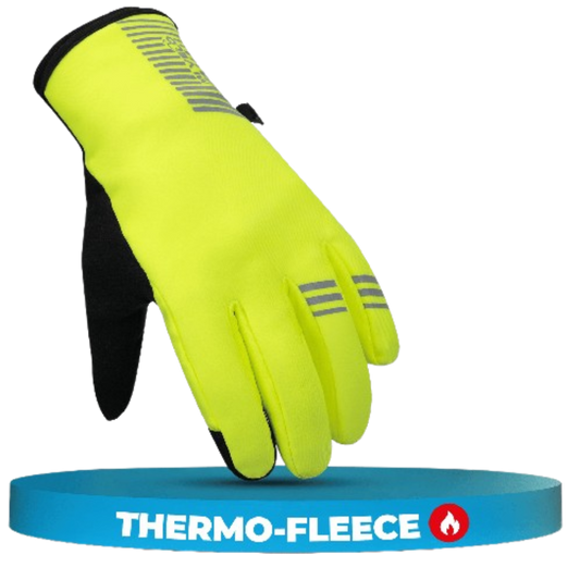 Gants d'hiver Mivelo - Jaune - Taille L - Avec 3M™ Thinsulate™ & Thermo-Fleece