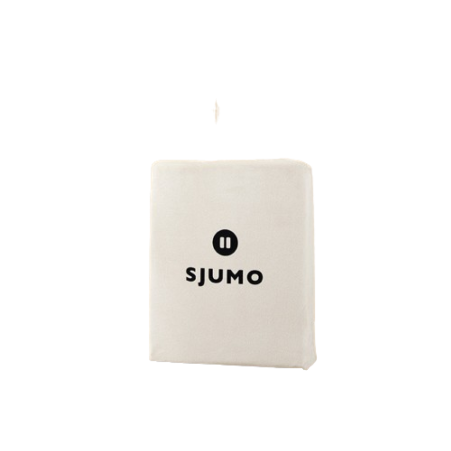 Sjumo Splittopper Drap-housse - soyeux - 180x200/210 cm - Natural Dune