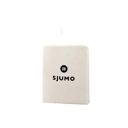 Sjumo Splittopper Drap-housse - soyeux - 180x200/210 cm - Natural Dune