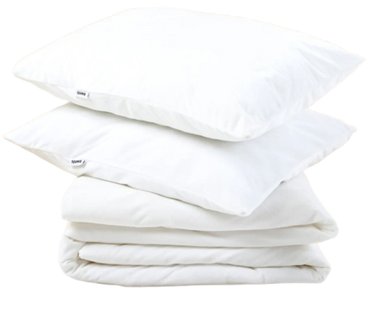 Sjumo Silky Smooth Duvet Cover - Fresh White - 140 x 220 cm