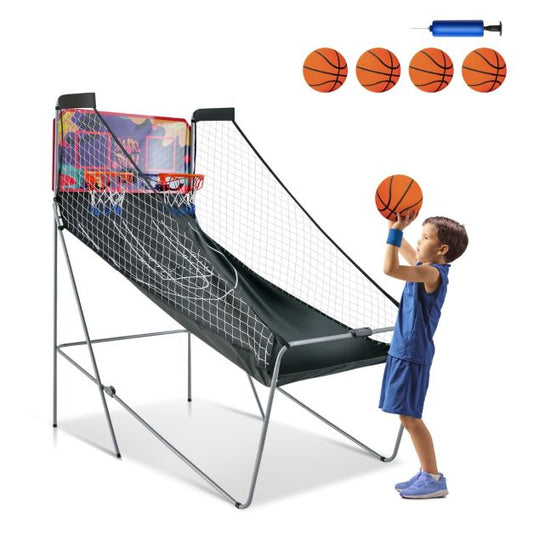Coast Basketball Game - électronique - pliable - double - arcade - 203x110x205cm - violet/noir