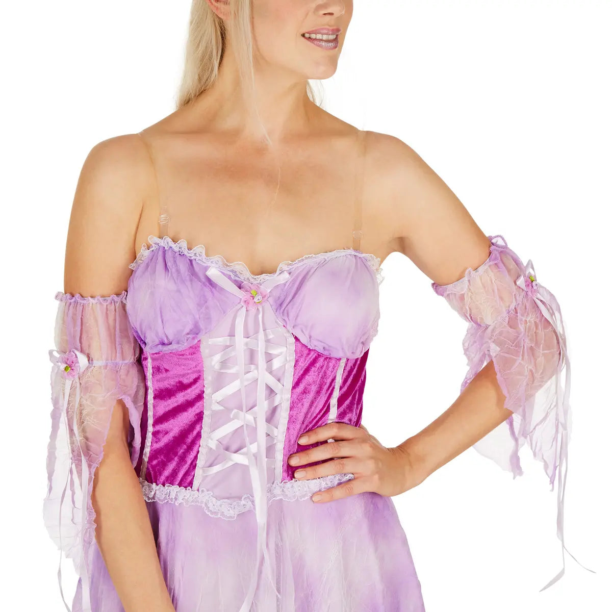 Tectake - Costume Fortryllende Fe - Taille XL - Rose