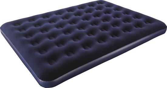 Matelas gonflable Bestway Pavillo à surface floquée - taille queen - 203 x 152 x 22 cm - 67003 - Bleu