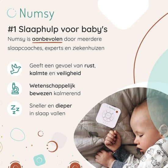 Numsy Original 3 White Noise Machine Baby - Appareil à bruit blanc