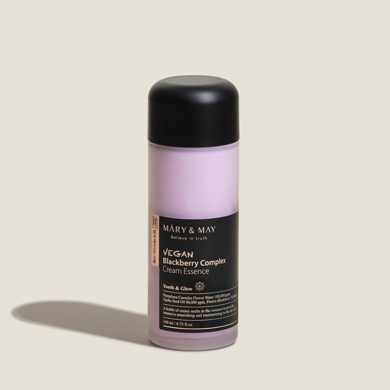 Mary&May Vegan Blackberry Complex Cream Essence - 140 ml - Crème-en-essence hydratante intense