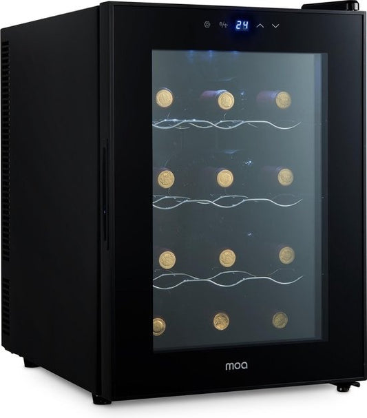 Cave à vin - MOA WC40 -  Réfrigérateur à vin / Armoire à vin – Capacité : 15 bouteilles