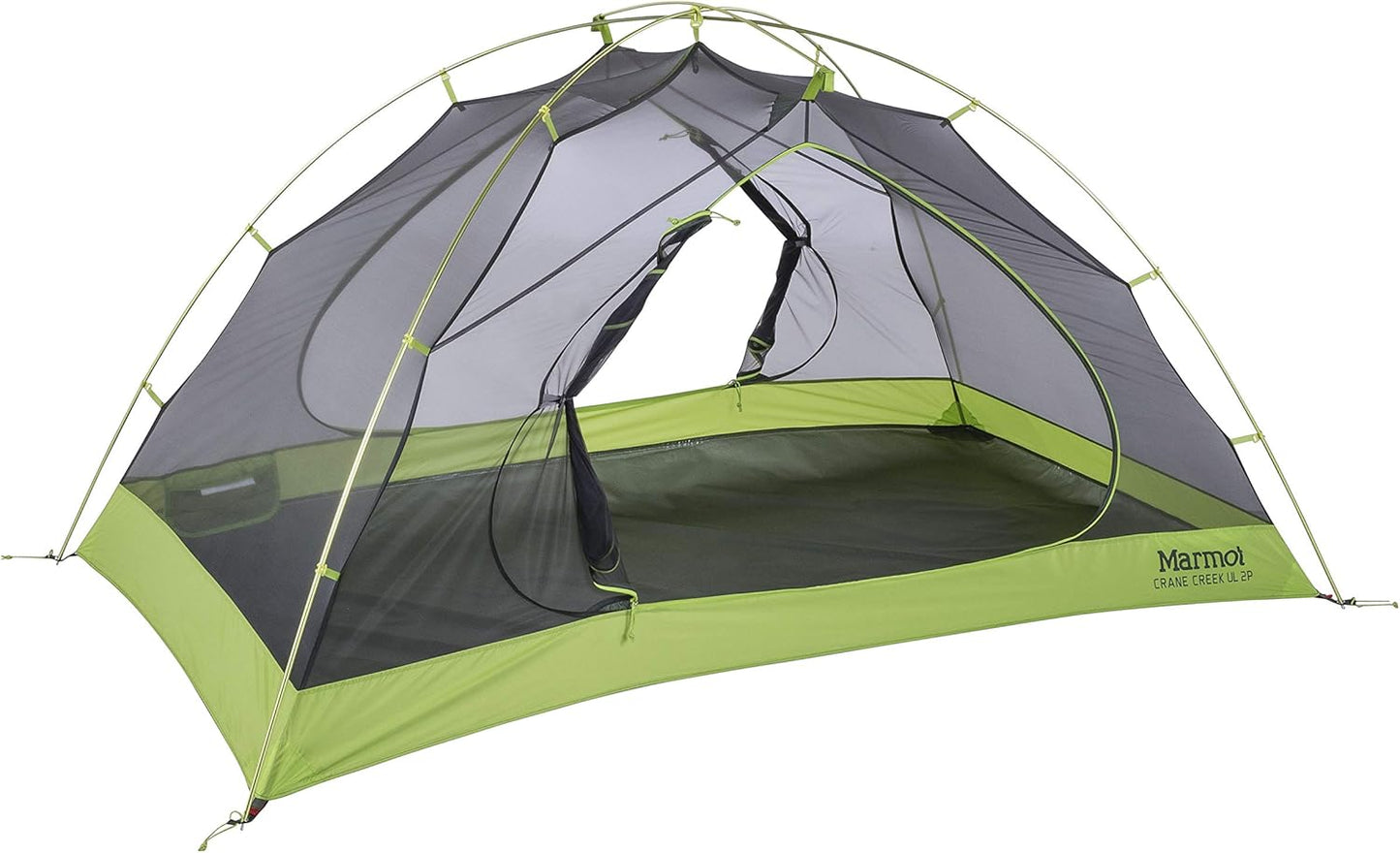 Tente dôme Marmot Crane Creek 2 places - Macaw Green/Crocodile - 210 x 140 x 110 cm