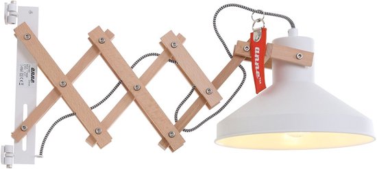 Applique murale Anne Lighting Woody - Blanche