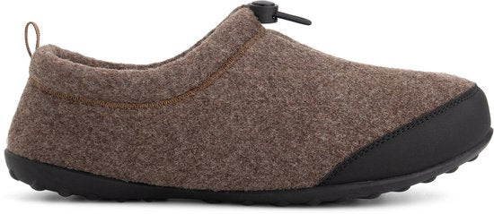 Travelin' Back2Home Homme - Pantoufles - Laine - Marron