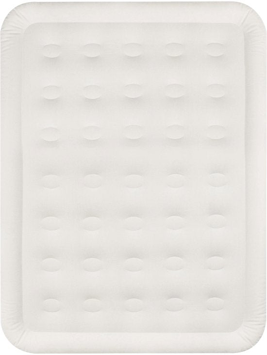 FLOAT NimbusRest - Matelas gonflable 2 personnes avec pompe électrique intégrée - < 3 min de gonflage rapide - 198 x 152 x 38 cm - Matelas gonflable autogonflant 2 personnes - Lit d'appoint Queen