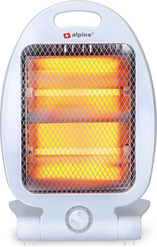 alpina Electric Heater LQ001 - Chauffage halogène - 2 niveaux de chaleur - 800W