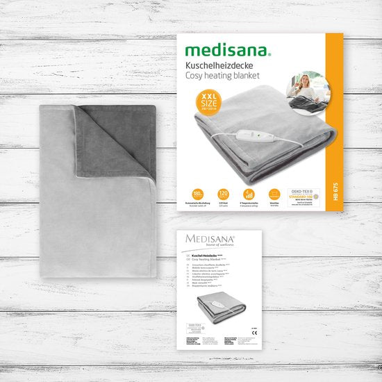 Medisana HB 675 - Couverture chauffante XXL douillette