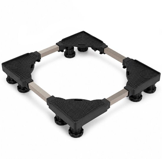 Surélevateur pour lave-linge Roegaarden - Anti-vibrations - Réglable - 8 pieds pour plus de stabilité - Facile à installer