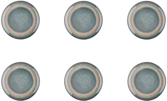 Assiette GENESIS Ø 16,5 cm - 6 pièces - Terre